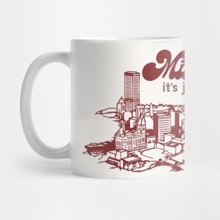 Milwaukee -- It's Just The Worst -- Retro Design Mug